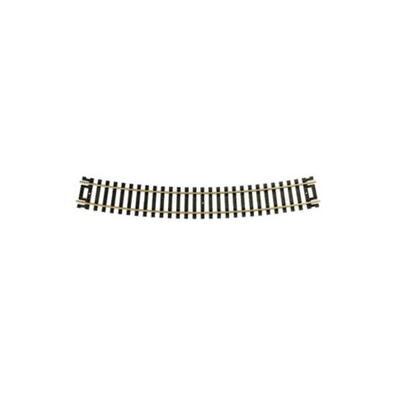 Code 100 Nickel Silver 22" Radius Snap Track HO Scale