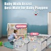 Baby Pull Up Rings 6 Pack Walk Assistant, Pull Up