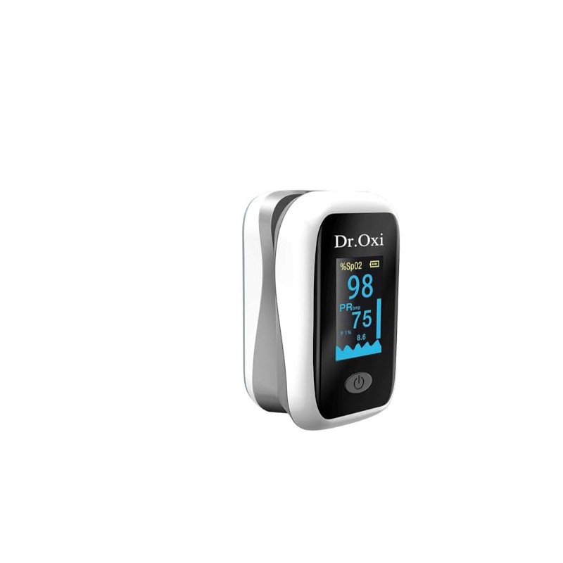 Dr.Oxi Pulse oximeter fingertip, Blood Oxygen Saturation Monitor,Fingertip Pulse Oximeter