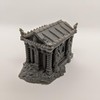 Pair of Mausoleum Grave Cemetery Tombs | 28mm 1/56 Scale