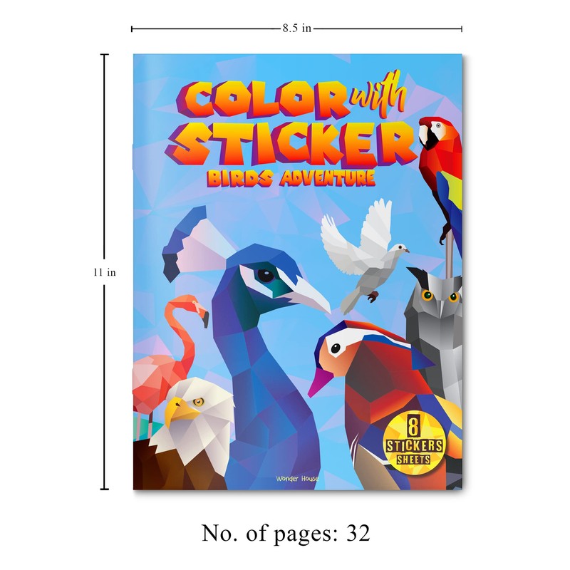 Birds Adventure (Color with Sticker)