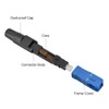 Fibre Optic Connector, Pack of 10 SC UPC Fibre Connectors,
