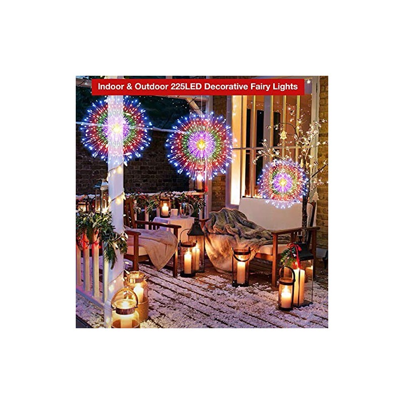 Fairy Lights Battery Operated Wire Lights,225 LED DIY 8 Modes