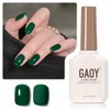 GAOY Green Gel Nail Polish, 16ml Soak Off Gel Polish,