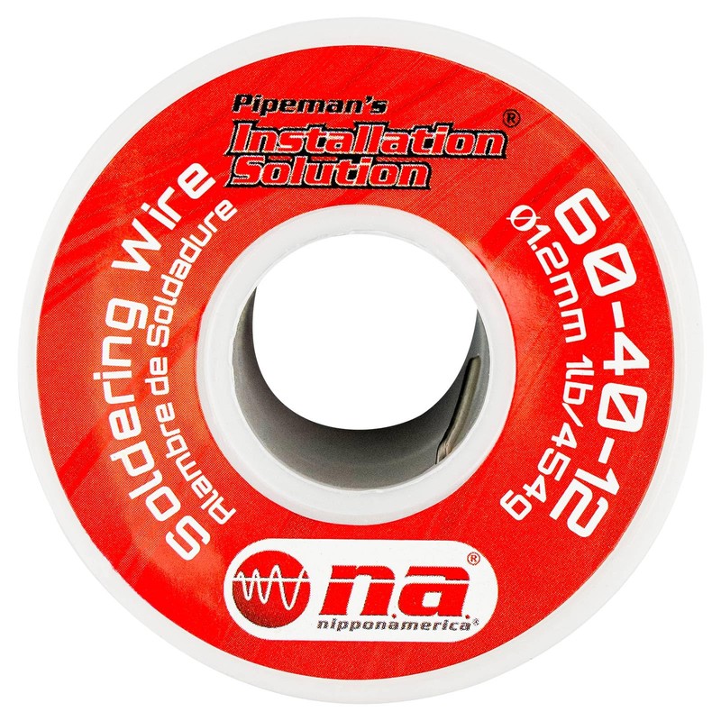 INSTALLATION SOLUTION 60-40 Rosin Core Solder Wire for Electrical Soldering
