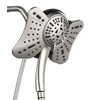 GRICH 2.5GPM Shower Heads with Handheld Spray Combo: 2 in
