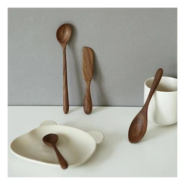 [Erato] Walnut Wood Yogurt Spoon / [에라토] 월넛 우드 나무 요거트 스푼