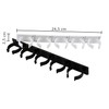 Spice rack without drilling clips, spice organiser for gluing, 6