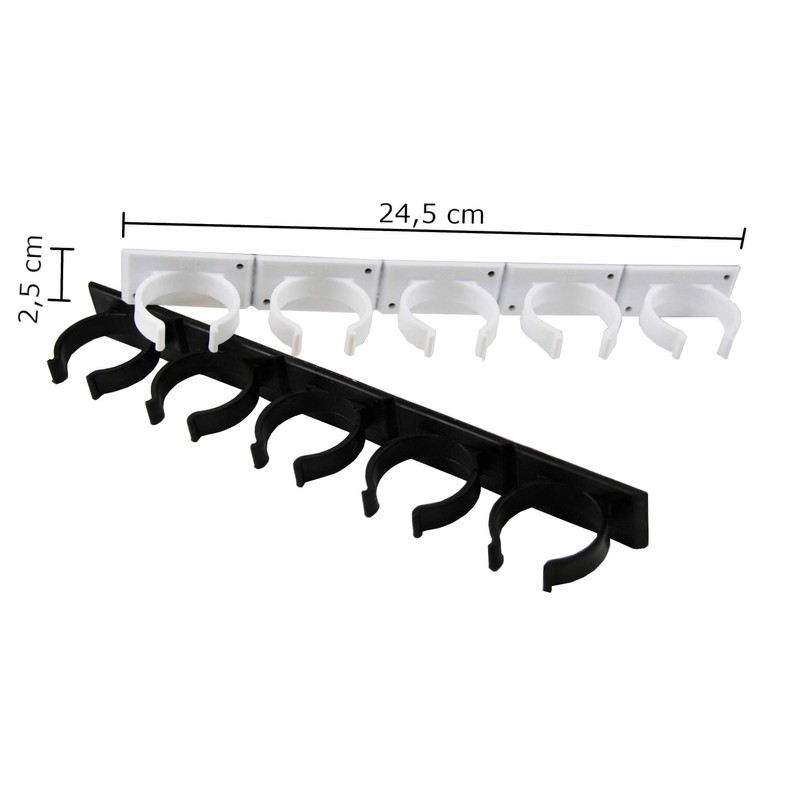 Spice rack without drilling clips, spice organiser for gluing, 6