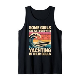 Girls with Yachting Souls Boat Queen Party Cruise Yacht Mate Tank Top