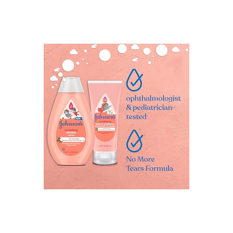 Johnson's Baby - Champú para niños sin lágrimas que define