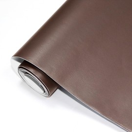 CHEIGHY Self-Adhesive Leather Repair Patch Kit for Furniture, Sofas, Car Seats, Chairs, Shoes - 17x79 Inch Light Brwon PU Leather Repair Tape for Couch (Waterproof, Durable, Easy to Use)