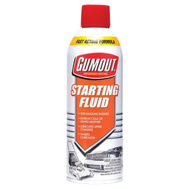 Automotive Parts and Accessories Gumout 5072866 Starting Fluid - starter fluid spray for gasoline engines and lawn mowers to inhibit corrosion and lubricate upper cylinders - Extreme weather, carb, air cleaner, or intake, 11 oz.