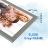 WIFTREY Grey 5x7 Picture Frame Set of 18, 5 x