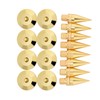 8 Pairs 6 x 36MM Copper Speaker Spike Isolation Stand