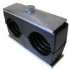 Behringer Twin Series Pipe Clamp, Polypropylene with Zinc-Plated Steel Hardware,