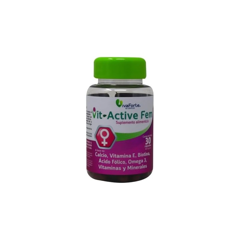 VIT ACTIVE FEM c/30 CAPS. 1.3 G.