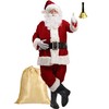 ADOMI Santa Claus Costume for Men Adults Santa Suit 11pcs