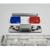 LED-Compatible Lightbar 1/18 Blue Red Smith Wesson 8780 8880 8980