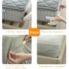 Bukbas Bed Sheet Holder With Lock Strips, 4 Pcs Heavy