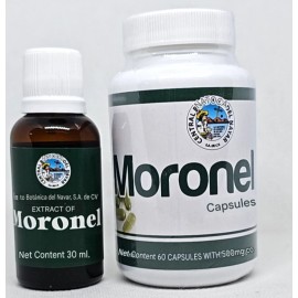 central botanica del nayar Moronel capsules and moronel extract 100% pure and natural combo pack