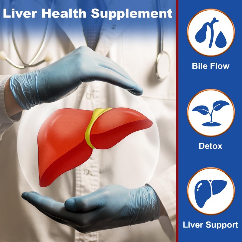 Spliferkou 2000mg Tudca Liver Support Supplement, Tudca Bile Salt with
