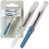 Seam Ripper, Small, Approx. 8 cm, Blue and White, Pack