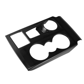 Motoforti Center Console Gear Shift Panel Trim Cover Sticker Decal, for Ford Bronco Sport 2021-2022, ABS, Black