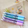 BAZIC 2-In-1 Mechanical Pencil & 4-Fashion Color Pen with Grip,