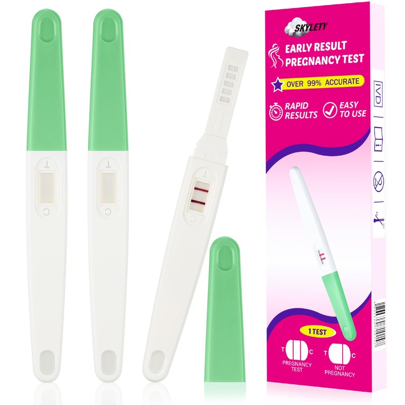 Skylety 3 Pack Fake Pregnancy Test Prank Kit - April