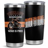 BBsoft Motorcycle Gifts for Men - Therapy Is Expensive Wind