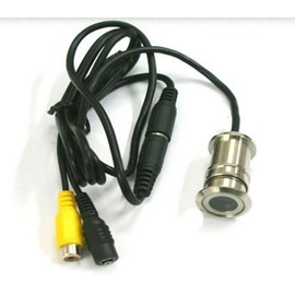 BW Mini 2.8mm Lens Door Eye Hole CCTV Security Color CCTV PAL Cameras with Free UK Power