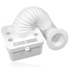 Tumble Dryer Condenser Kit Universal Vented Indoor Box 4" Vent