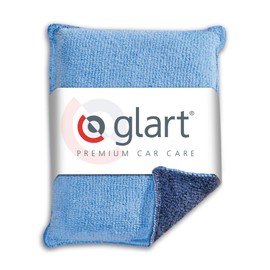 Glart 44MS Microfibre Disc Sponge, Drying, Detailing, Polishing, Cleaning, Wash, Home Cleaning Equipment, Blue/Grey