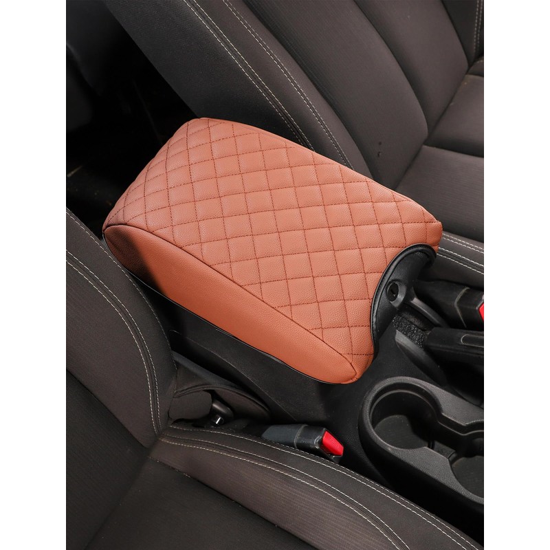 Savadicar Center Console Cover Compatible with 2011-2018 Jeep Wrangler JK