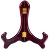 Onwon Wooden Easel Mahogany Finish Display Stand Plate Holder Picture
