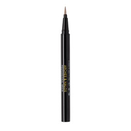 Arches & Halos Bristle Tip Pen for Full, Bold, More Defined Brows, Long-lasting, Smudge Proof, Pigmented Color, Vegan and Cruelty Free Makeup, Mocha Blonde, 0.02 Oz