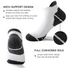 JOYNÉE 10 Pairs Mens Ankle Socks Athletic Running Socks with