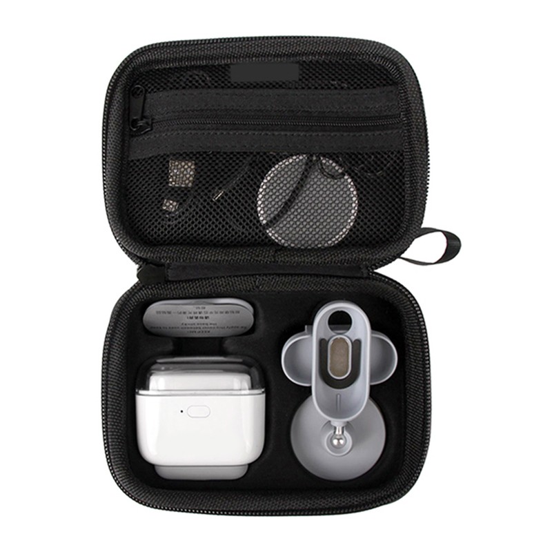 Black Portable Storage Bag Carrying Handbag for Insta360 Go Sports