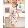 RAISEVERN Back to School Dress Little Girls Size 6 First