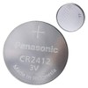 Panasonic CR2412 Lithium Battery 3V (2 Batteries Per Pack)