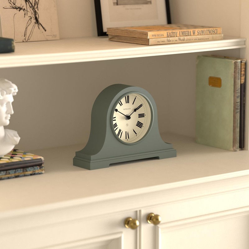 NEWGATE Clocks® Broadway mantel clock | Classic Napoleon’s hat design