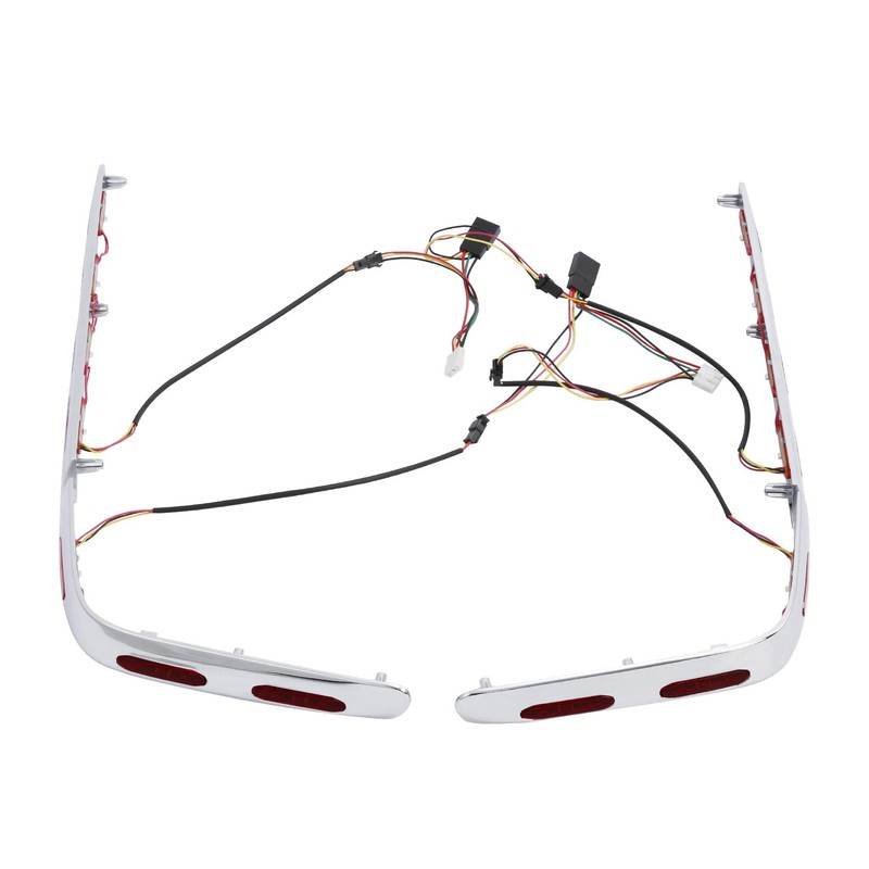 PEGSTREAMLINER Saddlebag Trims LED Lights Fits for Honda Goldwing 1800