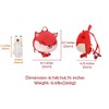 Little Fox Toddler Backpack with Safety Harness and Leash