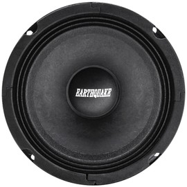 EARTHQUAKE Sound PR-EQ6S8 6.5-inch 8-Ohm Cloth Surround Speakers - Sealed Basket, 200 Watts Max (Pair)