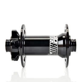 Enjcyling Boost MTB Front Hub, 28 Holes 28H 6 Pawls 72HD Disc Brake 30 Chrome Molybdenum Steel Black, Thru Axle 15x110mm, for KOOZER XM460 8-12s MTB Cassette