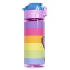 Fringoo - 600ml Kids Water Bottle with Straw & Fliptop