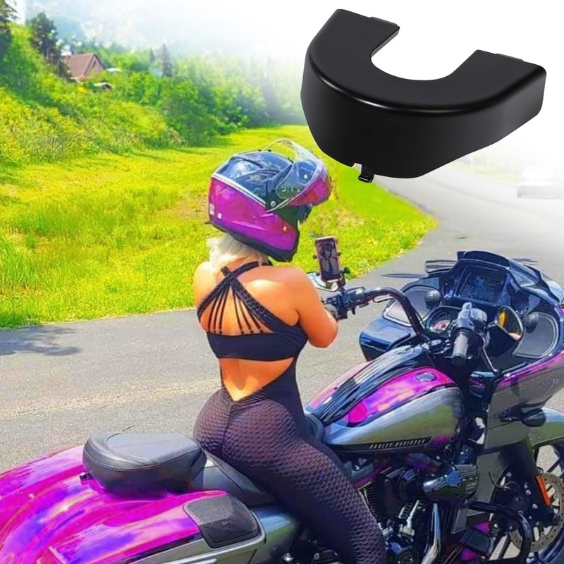 Harley Road Glide Ignition Switch Cover 2017–2023 – Vivid Black,