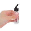 CIYODO 10pcs Plastic Paint Jars for Airbrush Dual-action Siphon Feed
