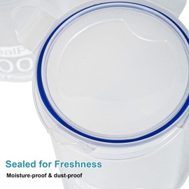 WGFKVAS Dog Treat Container Dog Food Storage Container for Countertop，Wooden Cat Food Storage Container with 3 Jars，Dog Treat Jar with Lid，Great Gift for Pet Dog Owners (Black)